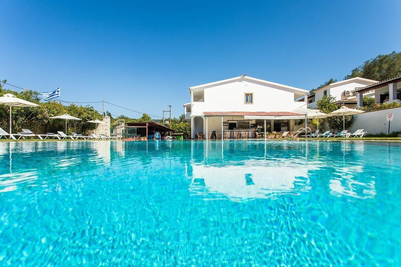 Paradise Inn Liapades Corfu Bagian luar foto