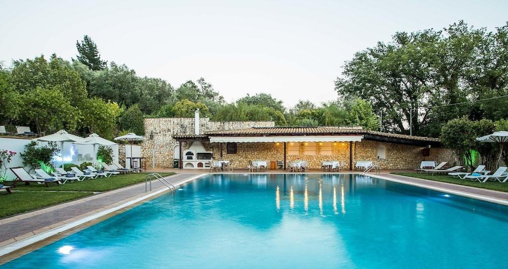 Paradise Inn Liapades Corfu Bagian luar foto