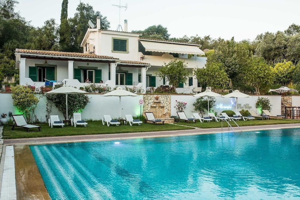 Paradise Inn Liapades Corfu Bagian luar foto