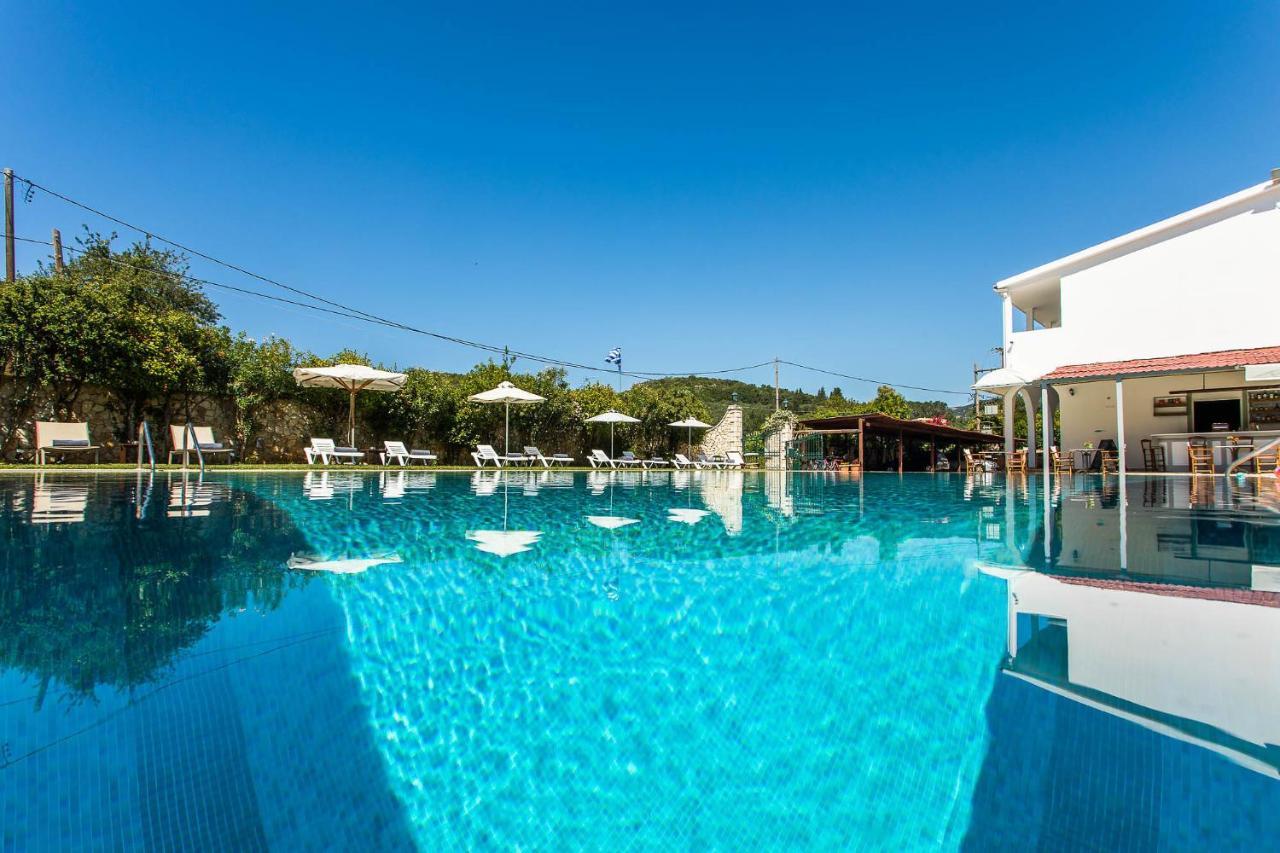 Paradise Inn Liapades Corfu Bagian luar foto
