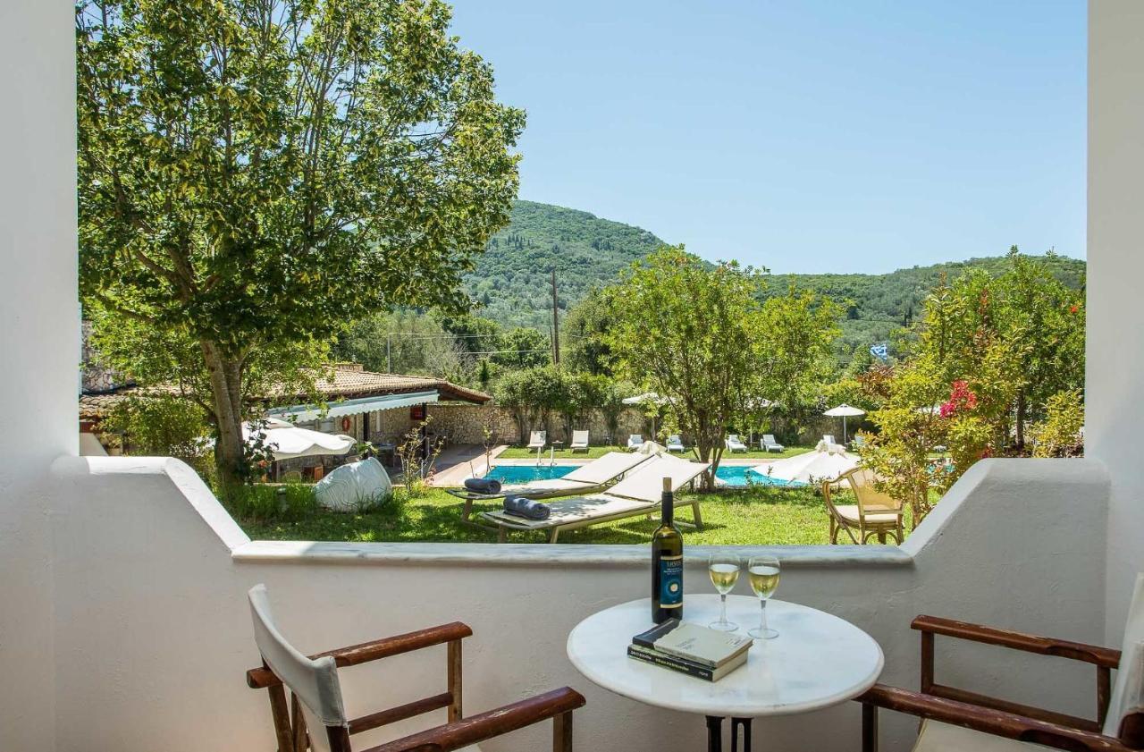 Paradise Inn Liapades Corfu Bagian luar foto