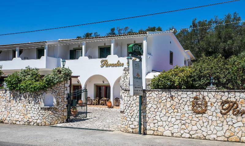 Paradise Inn Liapades Corfu Bagian luar foto