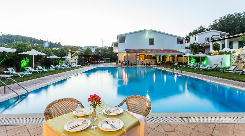 Paradise Inn Liapades Corfu Bagian luar foto